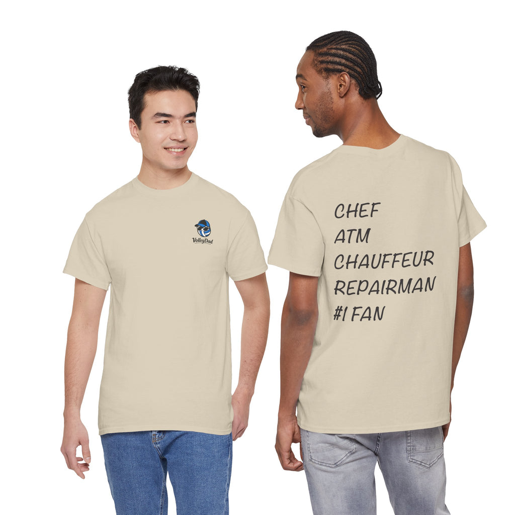 Dad Role List Tee —  Cotton T-Shirt