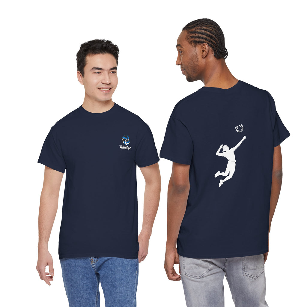 Volleyball Spike Silhouette Tee – Volleyball Graphic Shirt