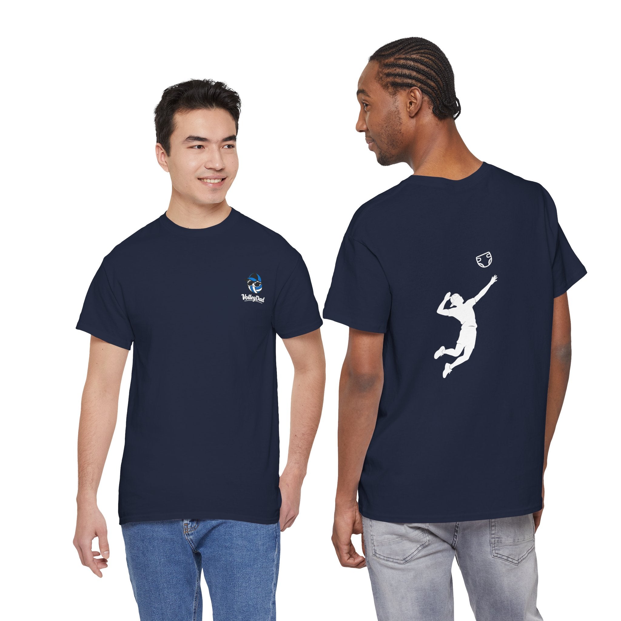 Volleyball Spike Silhouette Tee – Volleyball Graphic Shirt