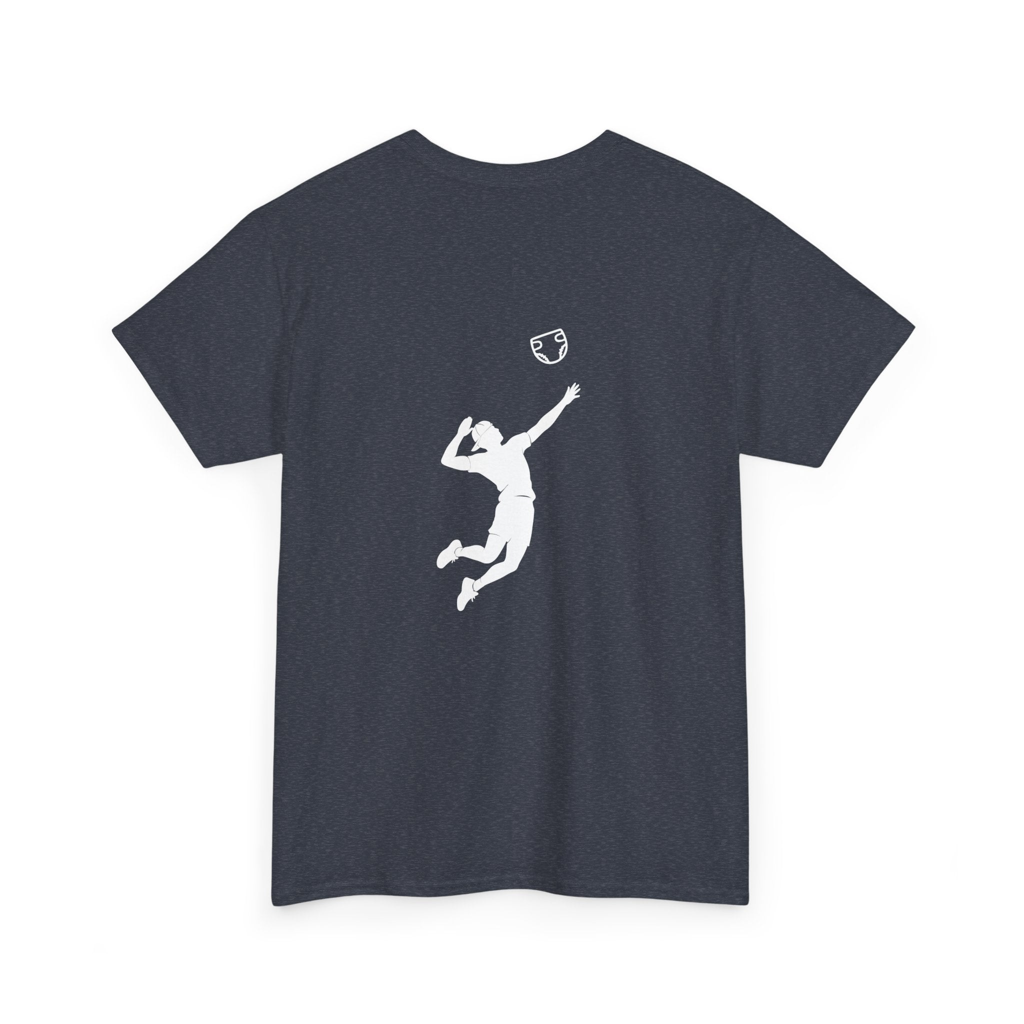 Volleyball Spike Silhouette Tee – Volleyball Graphic Shirt