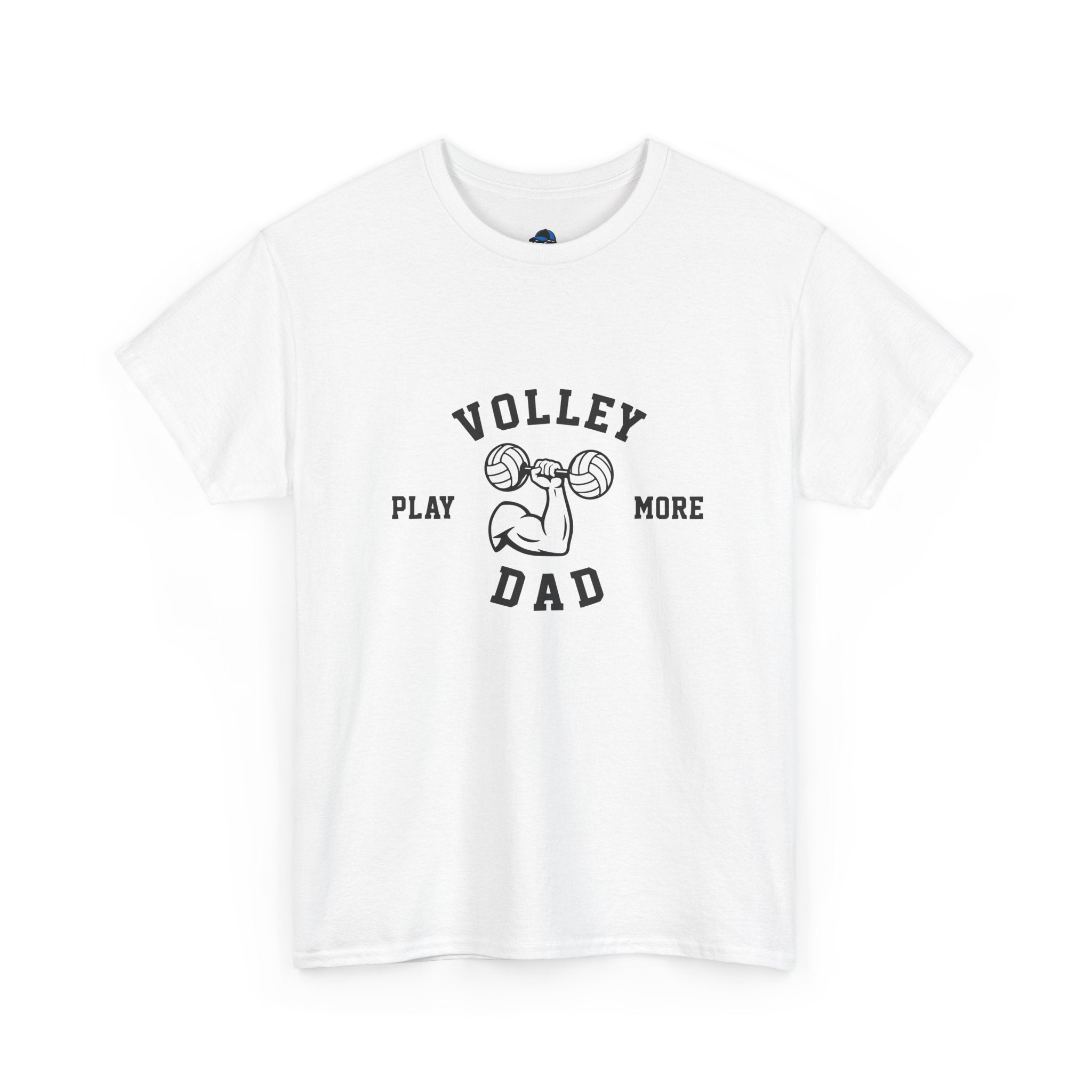 Volleyball Dad T‑Shirt — "Play More" Graphic Tee