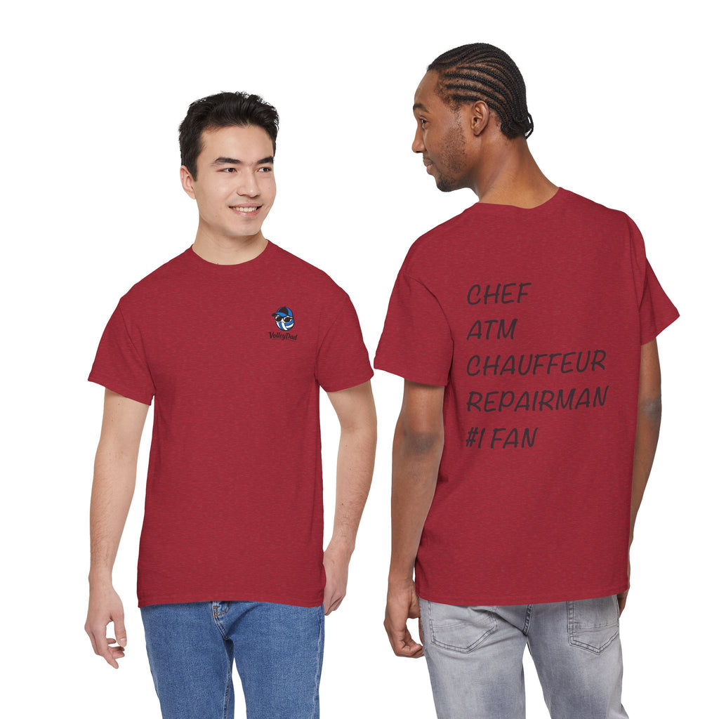 Dad Role List Tee —  Cotton T-Shirt