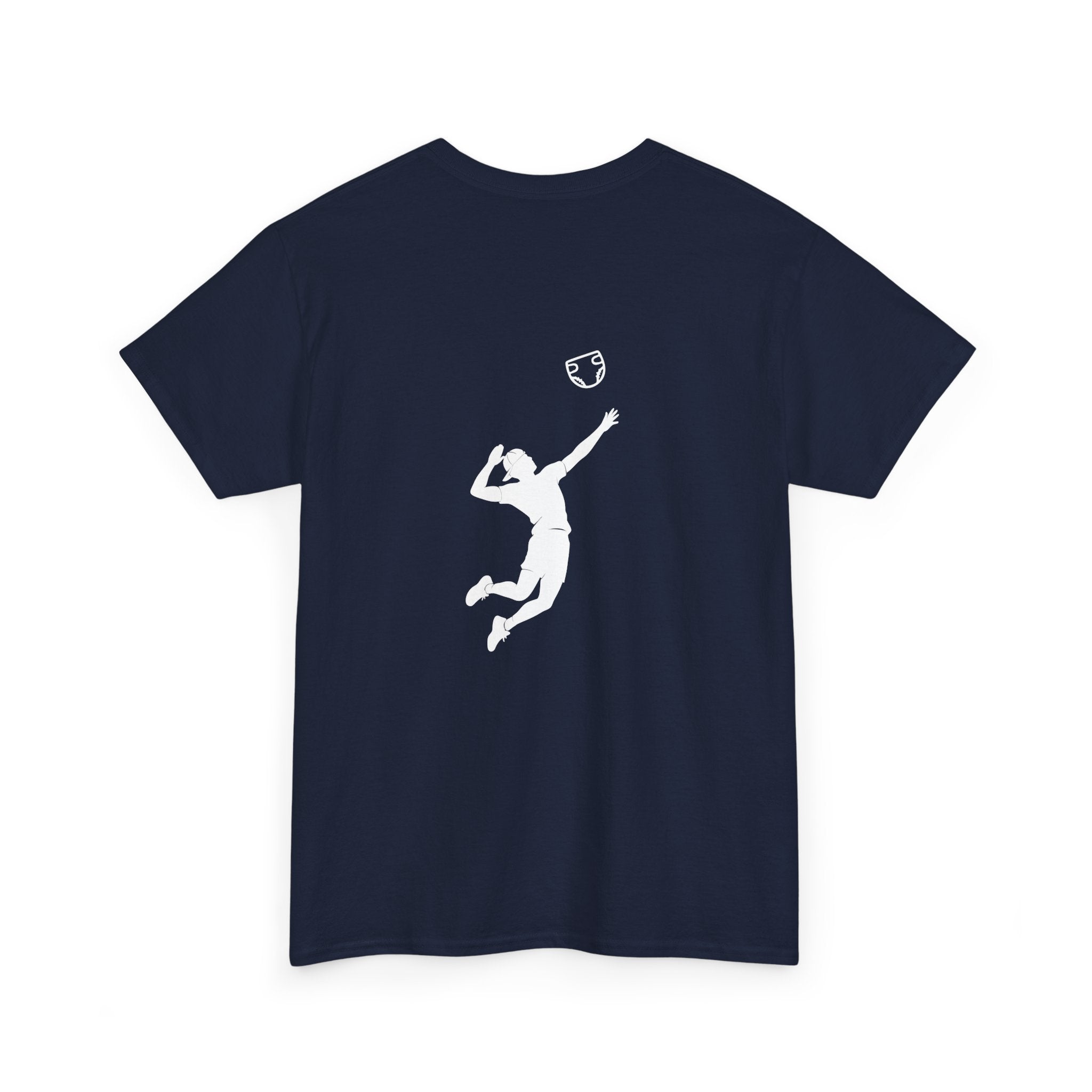 Volleyball Spike Silhouette Tee – Volleyball Graphic Shirt
