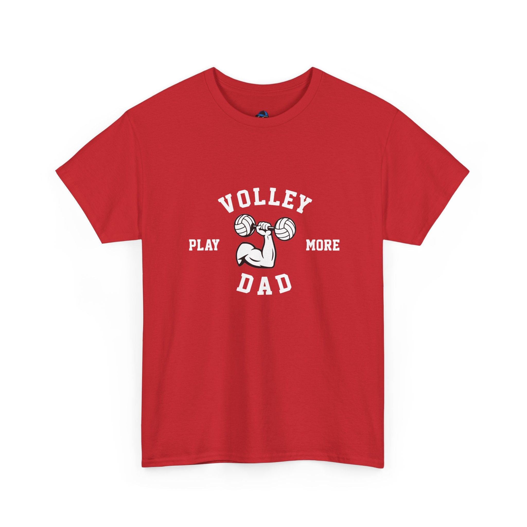 Volleyball Dad T‑Shirt — "Play More" Graphic Tee