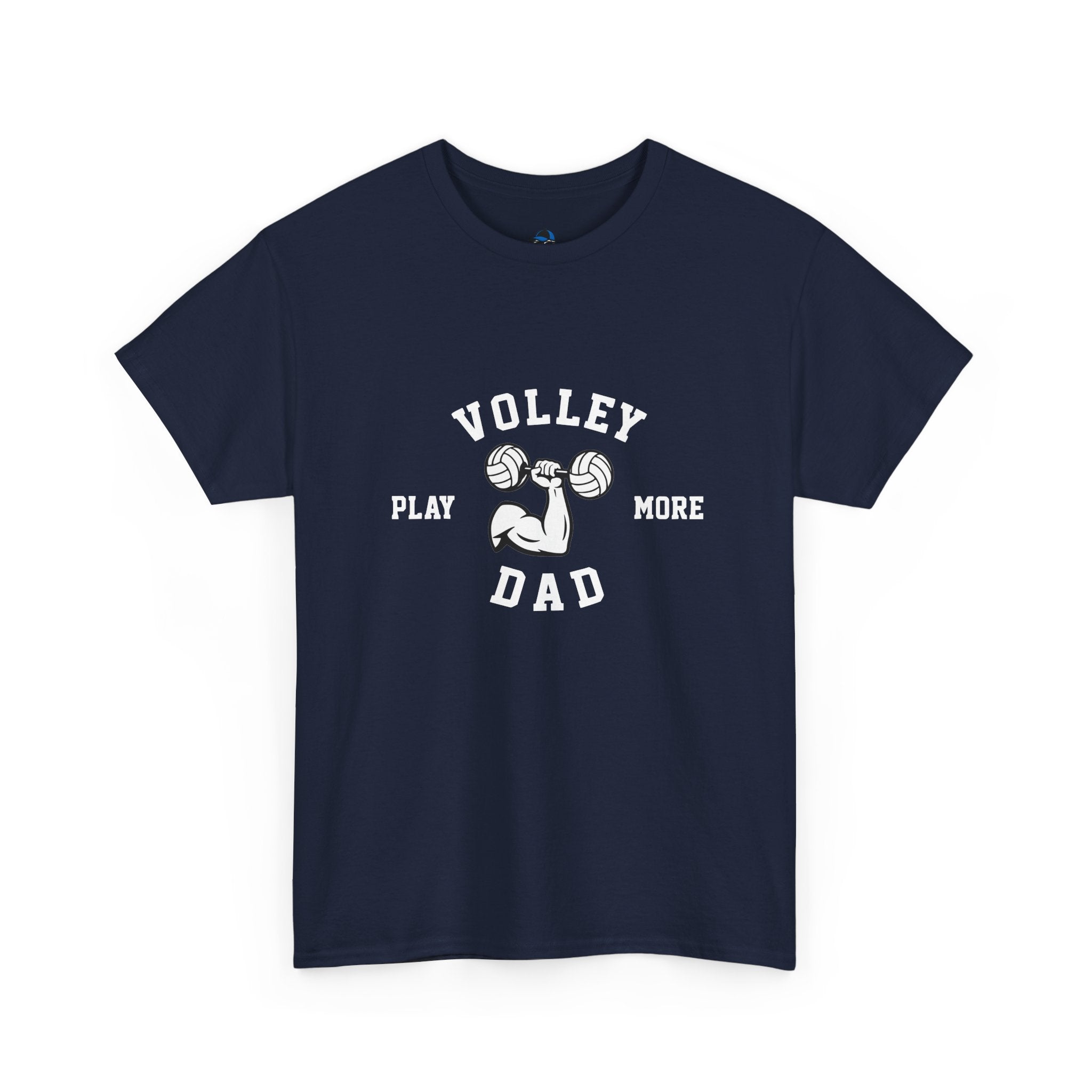 Volleyball Dad T‑Shirt — "Play More" Graphic Tee