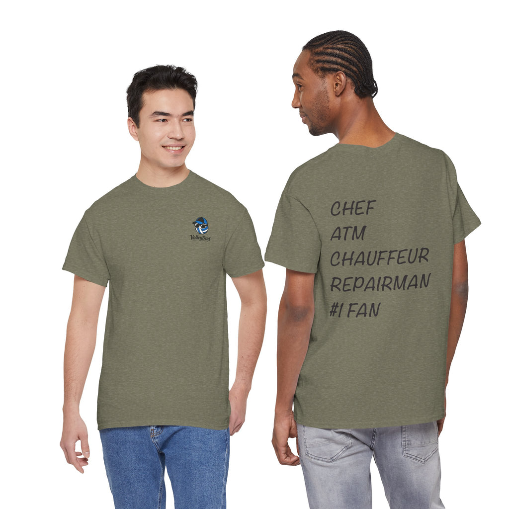 Dad Role List Tee —  Cotton T-Shirt