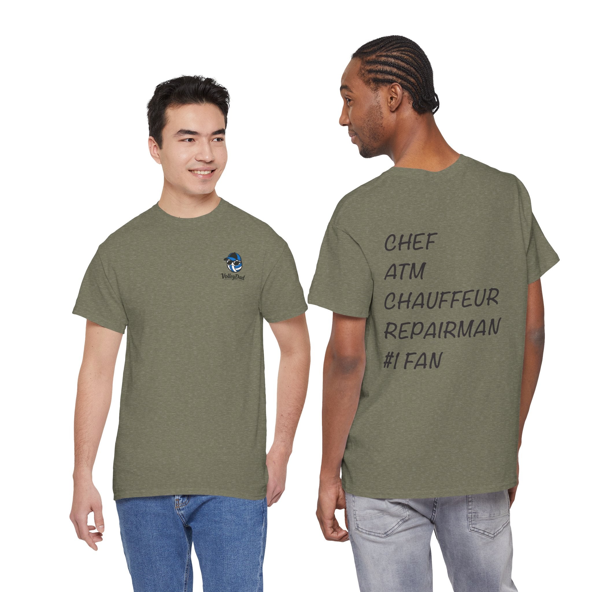 Dad Role List Tee —  Cotton T-Shirt