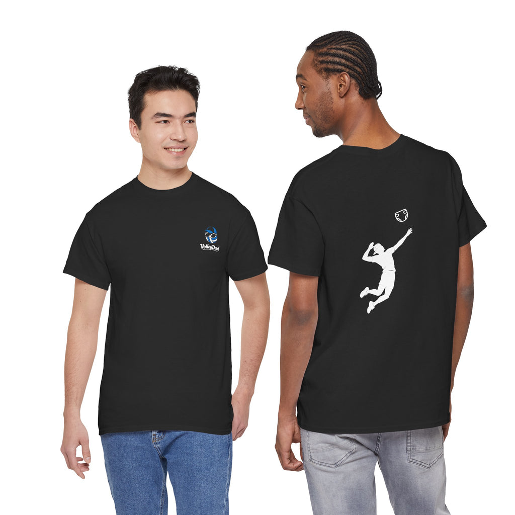 Volleyball Spike Silhouette Tee – Volleyball Graphic Shirt