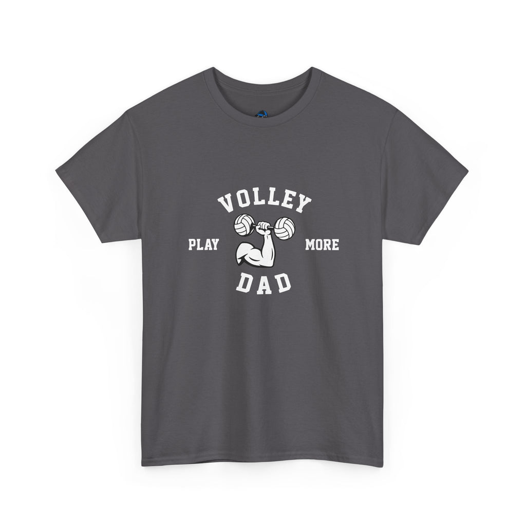 Volleyball Dad T‑Shirt — "Play More" Graphic Tee