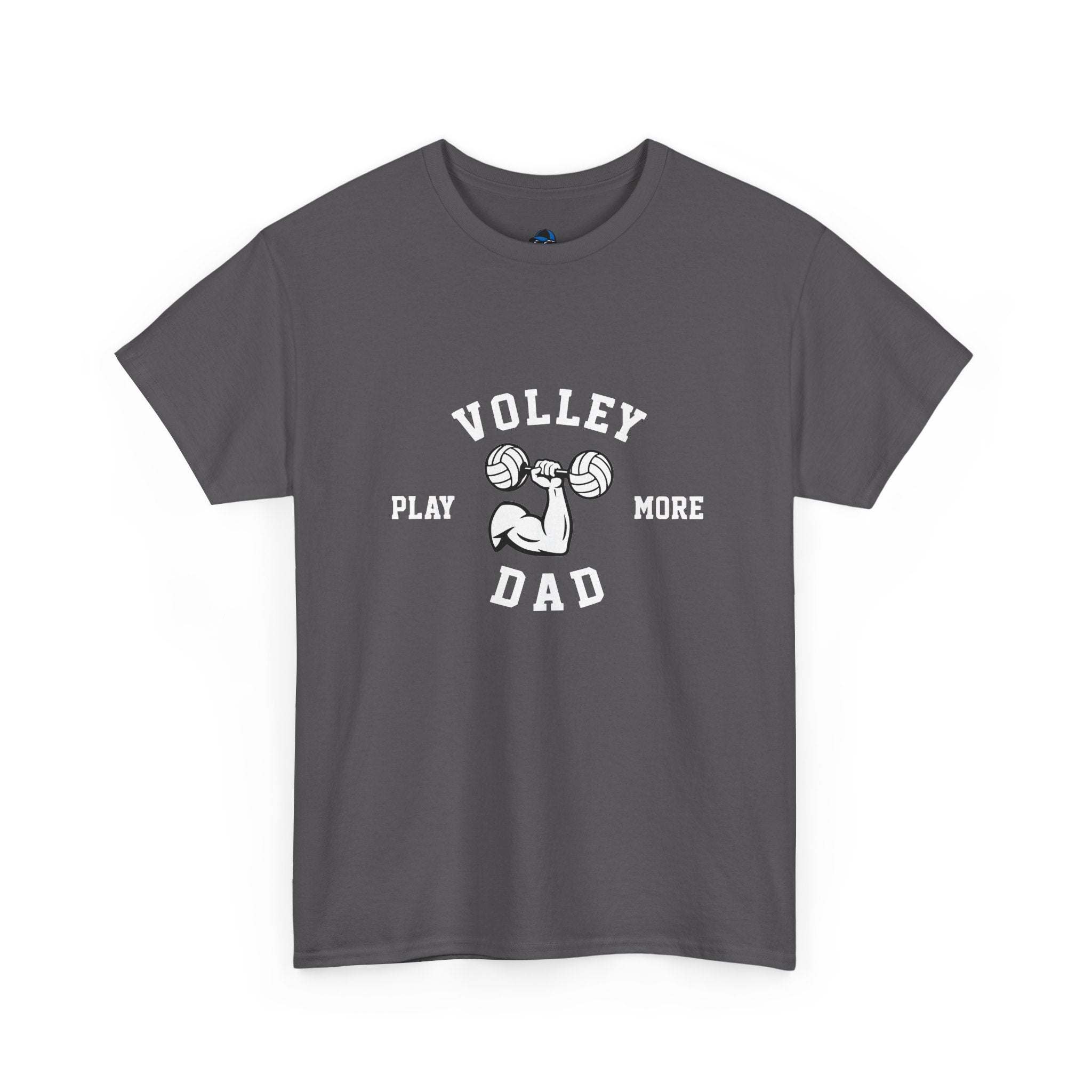 Volleyball Dad T‑Shirt — "Play More" Graphic Tee