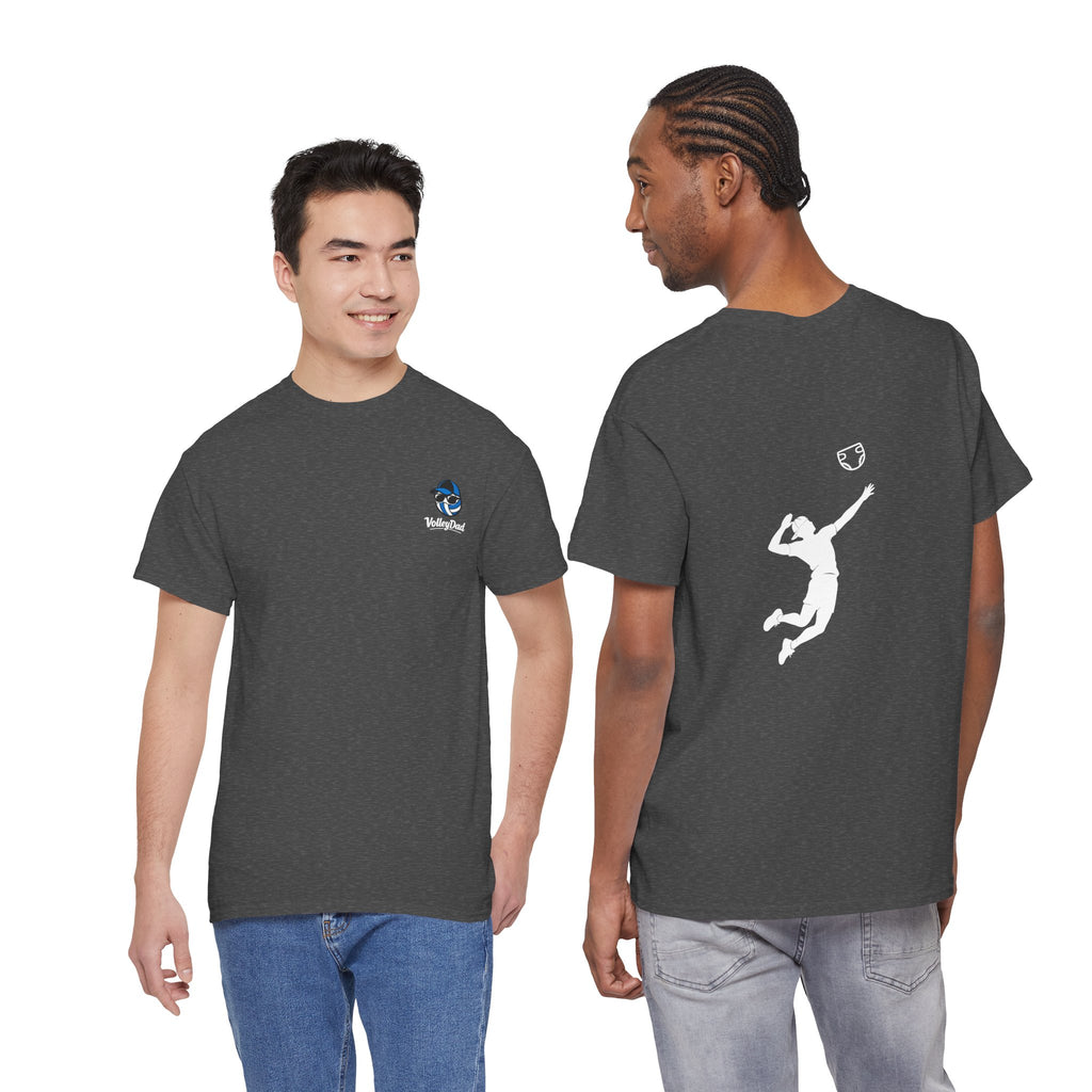 Volleyball Spike Silhouette Tee – Volleyball Graphic Shirt