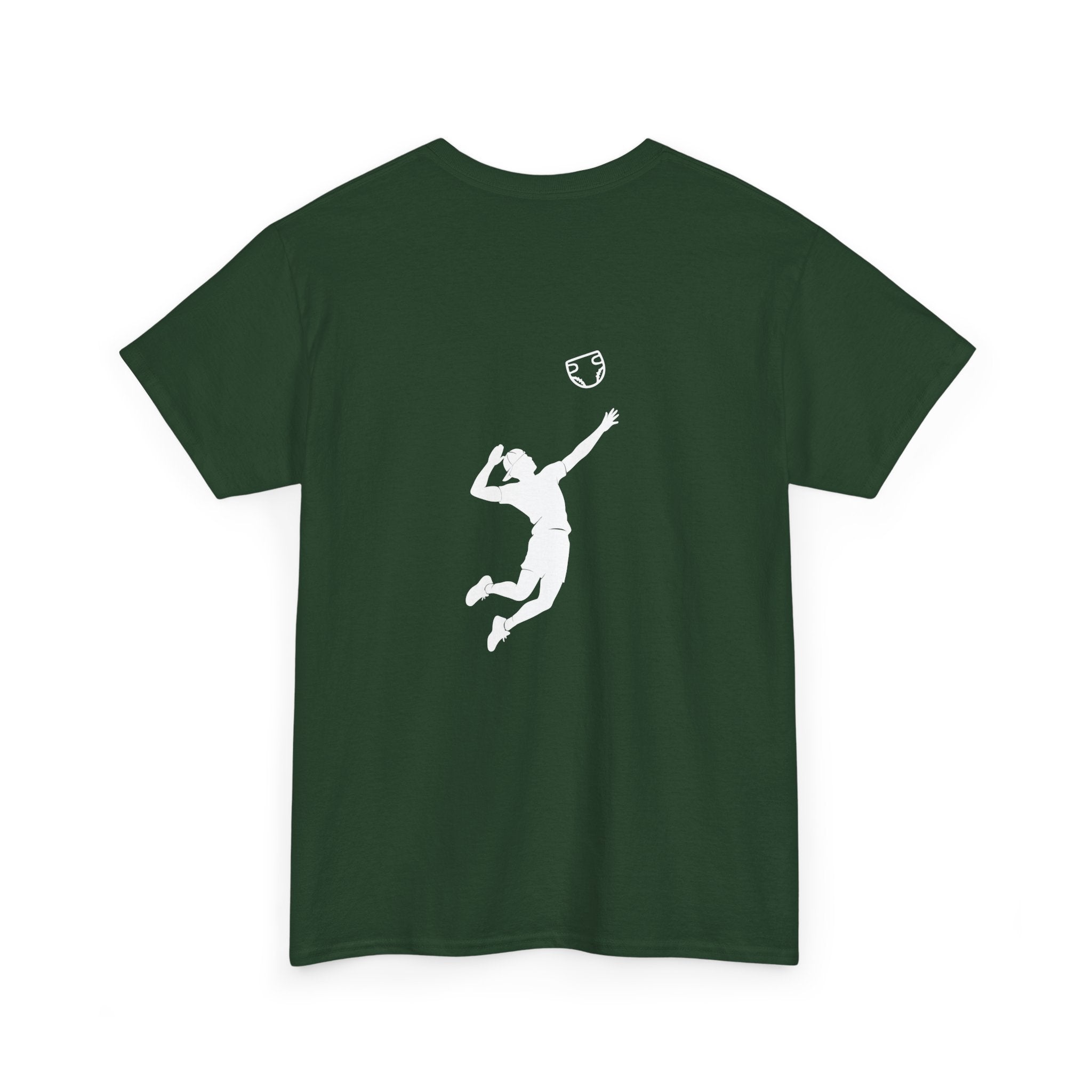 Volleyball Spike Silhouette Tee – Volleyball Graphic Shirt