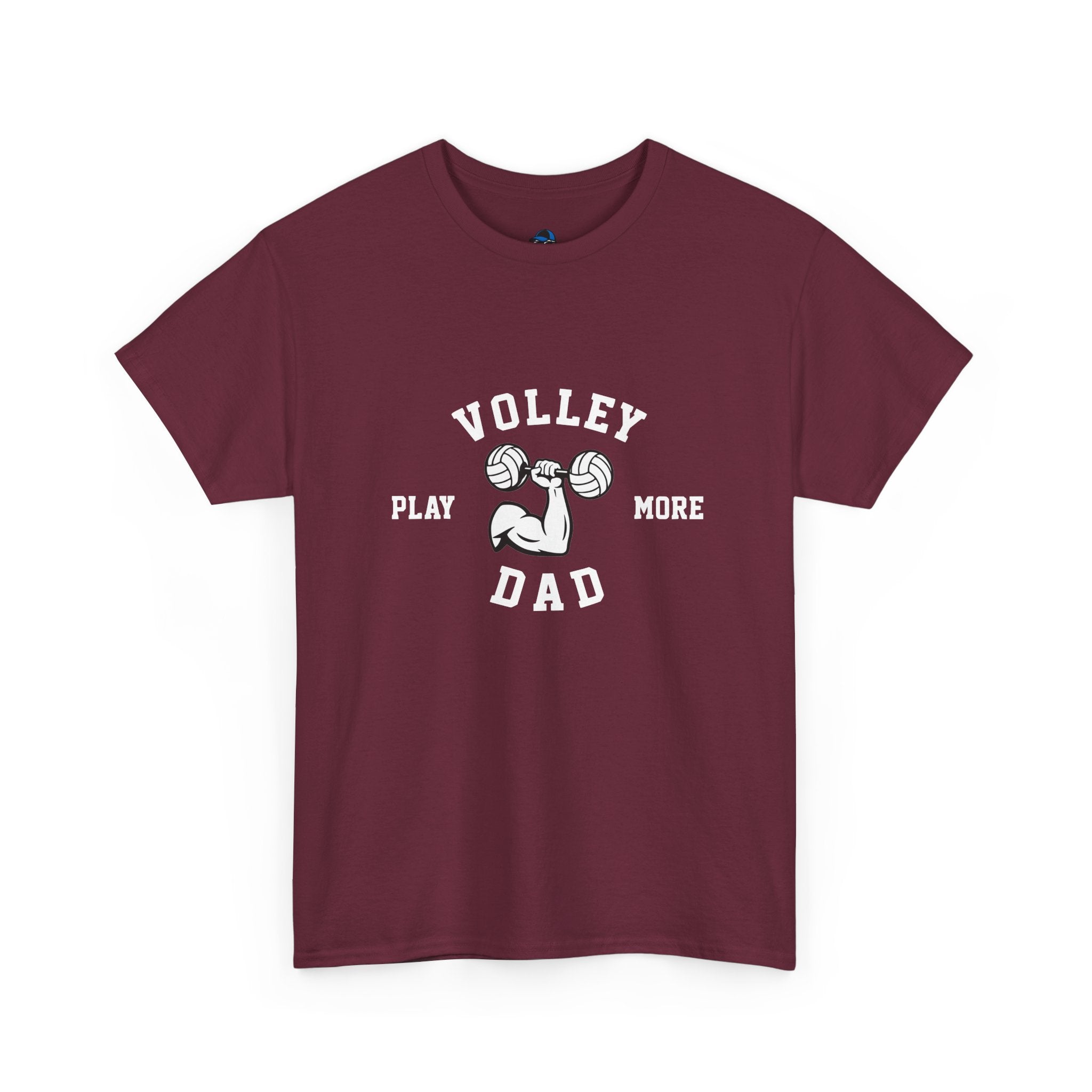 Volleyball Dad T‑Shirt — "Play More" Graphic Tee