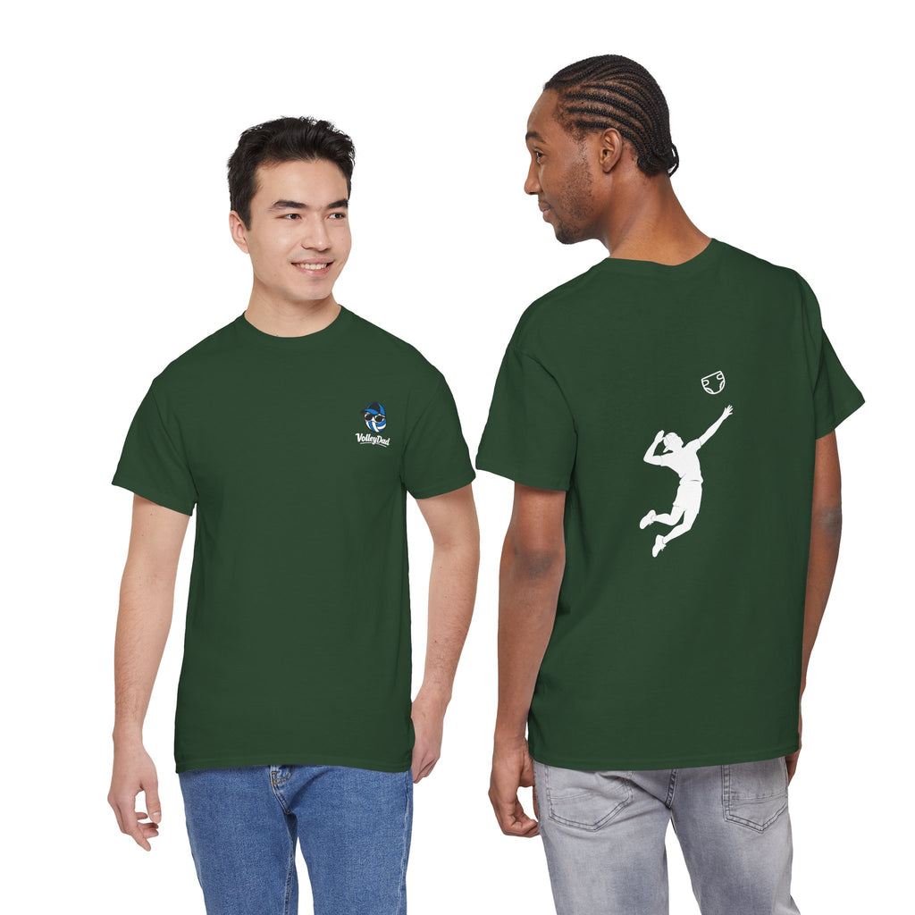 Volleyball Spike Silhouette Tee – Volleyball Graphic Shirt