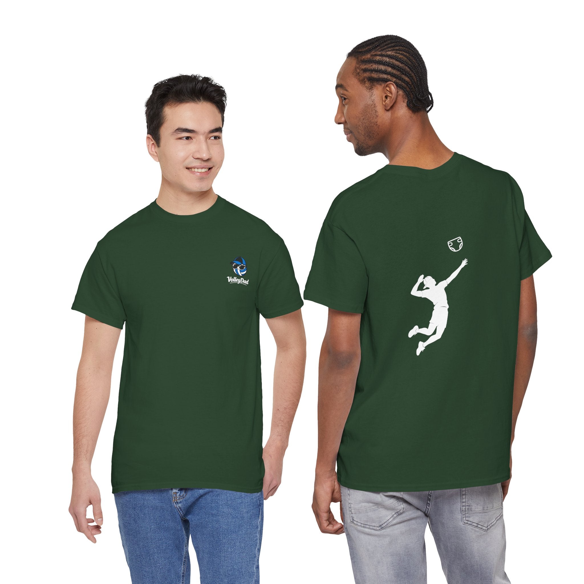 Volleyball Spike Silhouette Tee – Volleyball Graphic Shirt