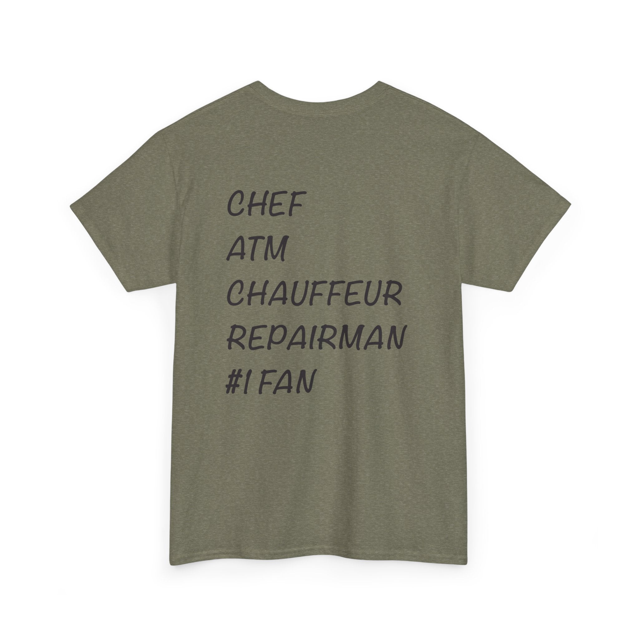 Dad Role List Tee —  Cotton T-Shirt