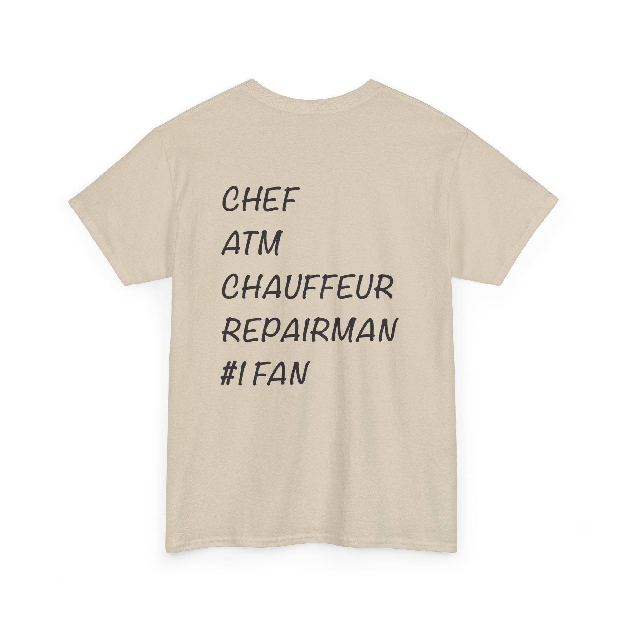 Dad Role List Tee —  Cotton T-Shirt